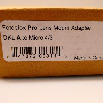 Fotodiox Pro Lens Mount Adapter - Kodak Retina Rangefinder and Retina Reflex SLR