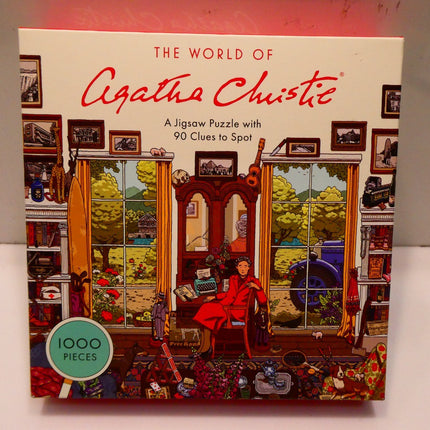World of Agatha Christie 1000 Piece Puzzle : 1000-Piece Jigsaw with 90 Clues