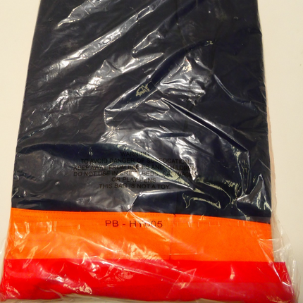 Hard Yakka Men's Foundations Hi-Visibility Two Tone Cotton Drill Coverall, Orang