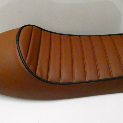 Max Inc. SPORTBRN18211 Motorcycle Seat - Cafe Racer Sportster Brown
