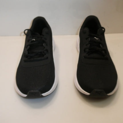 PUMA Men's Night Runner V2 Sneaker, Black/White, US 9.5