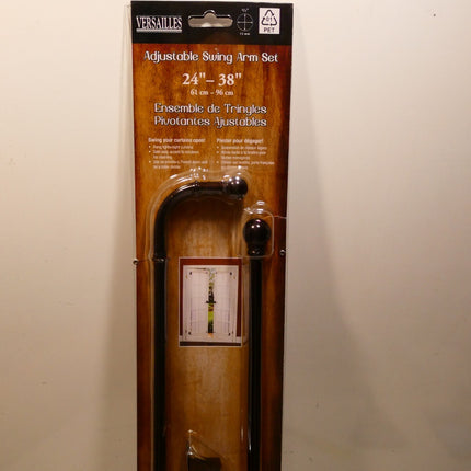 Versailles Home Fashions with Ball Finial, 8028-50, Espresso, 24 by 38-Inch