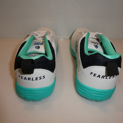DSC Belter (SEA Green/White) Cricket Shoes, Size US: 9 (UK 8)