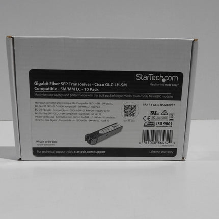 StarTech.com Cisco GLC-LH-SM Compatible - 10 Pack - Gigabit SFP - SFP Transceive