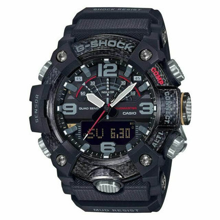 G-SHOCK Men's GGB100-1A3 Analog-Digital Watch, Black/Green