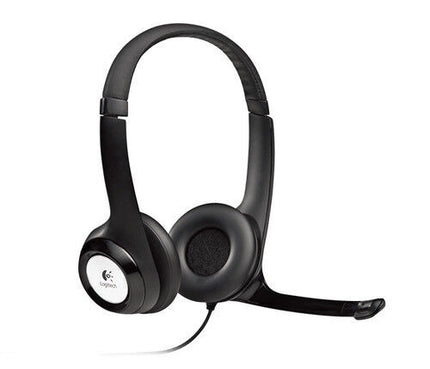 Logitech H390 USB Computer Headset Stereo with Noise Cancelling Microphone